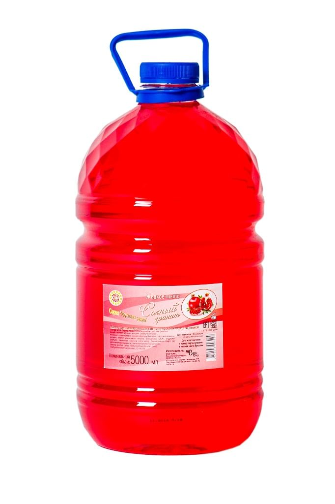 Моющее для рук ФРУКТОВАЯ РАДУГА, 5 л, РБ БРК Цена с НДС за 1 штуку