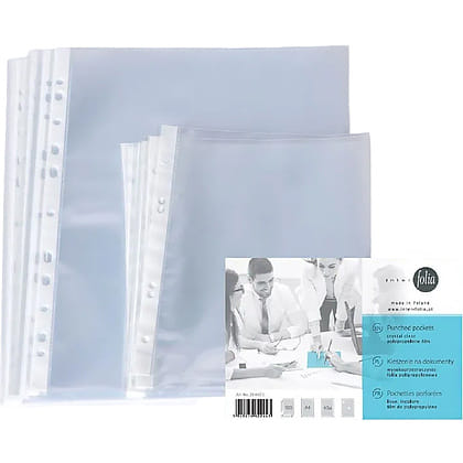 ФАЙЛ А4, 60 мкр , (50 ШТ) Inter-folia, арт.224602, ПОЛЬША Inter- folia Цена с НДС