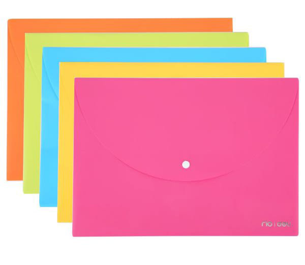 Папка-конверт на кнопке А4 DELI, Арт.38131, Китай DELI Цена с НДС