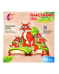 Пластилин 10 цв. 150 гр., Луч ZOO Луч Цена с НДС Пластилин 10 цв. 150 гр., Луч ZOO Луч Цена с НДС