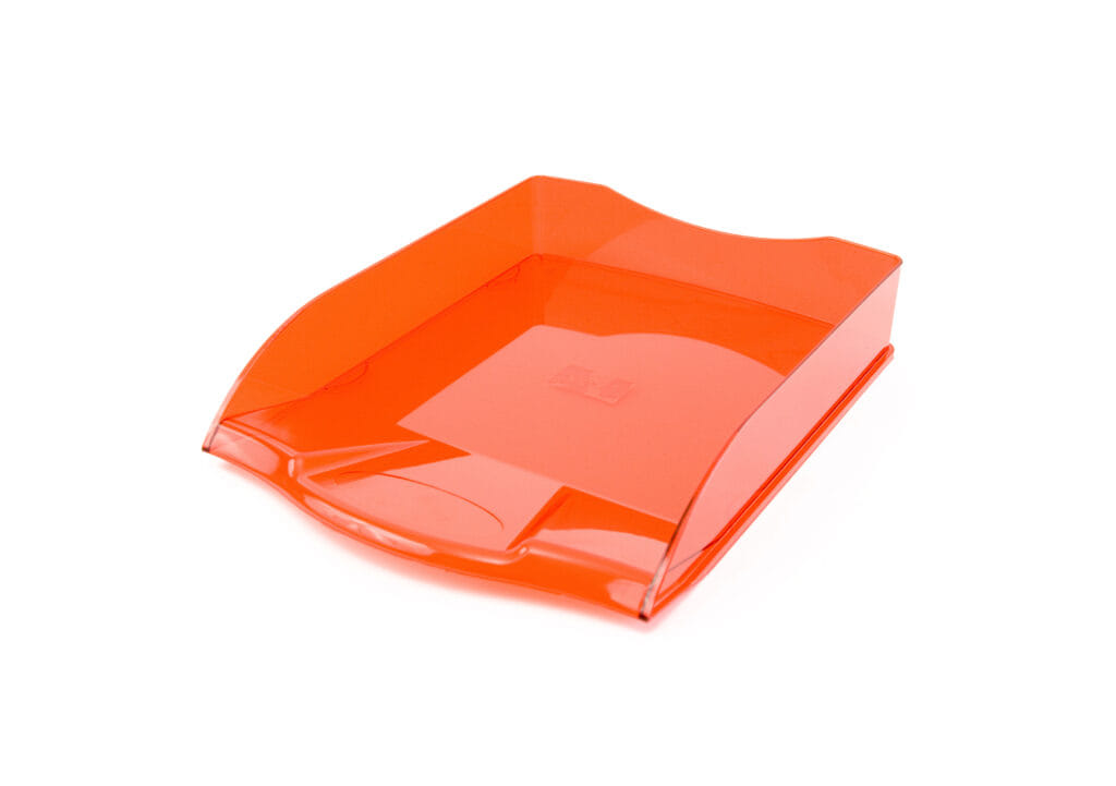 Лоток горизонтальный, ОПТИМА прозрачный ассортим Юниопт Цена с НДС