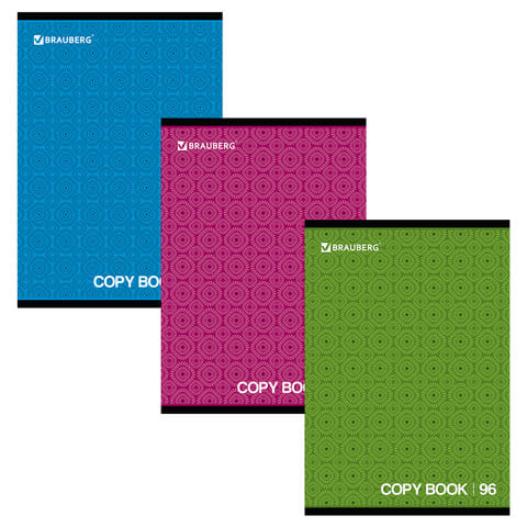 Тетрадь А4 96л., BRAUBERG, РФ BRAUBERG Цена с НДС