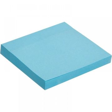 Самоклеящийся блок Attache Economy, 76*76мм, 100л, неоновый синий Attache Цена с НДС за 1 штуку