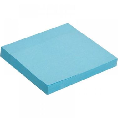 Самоклеящийся блок Attache Economy, 76*76мм, 100л, неоновый синий Attache Цена с НДС за 1 штуку