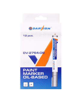 Маркер-краска серебристый "Darvish" на масляной основе Darvish Цена с НДС за 1 штуку Маркер-краска серебристый "Darvish" на масляной основе Darvish Цена с НДС за 1 штуку