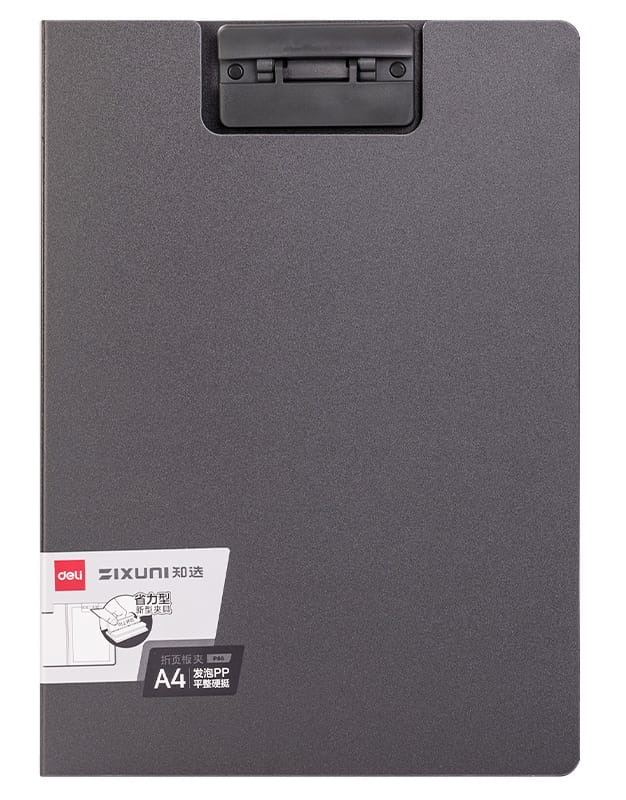 Папка-планшет с прижимом+крышка А4, арт Р66 DELI Цена с НДС за 1 штуку