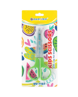 Ножницы детские с колпачком, DV-1187 Darvish Цена с НДС за 1 штуку Ножницы детские с колпачком, DV-1187 Darvish Цена с НДС за 1 штуку