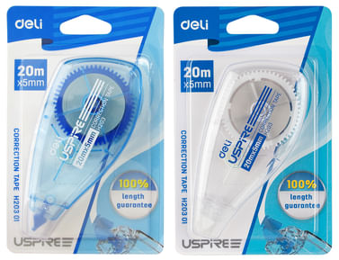 Корректирующая лента в роллере 5 мм х 20 м, Deli DELI Цена с НДС за 1 штуку