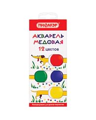 Краски акварельные ПИФАГОР, без кисти, 12цв ПИФАГОР Цена с НДС за 1 упаковку Краски акварельные ПИФАГОР, без кисти, 12цв ПИФАГОР Цена с НДС за 1 упаковку