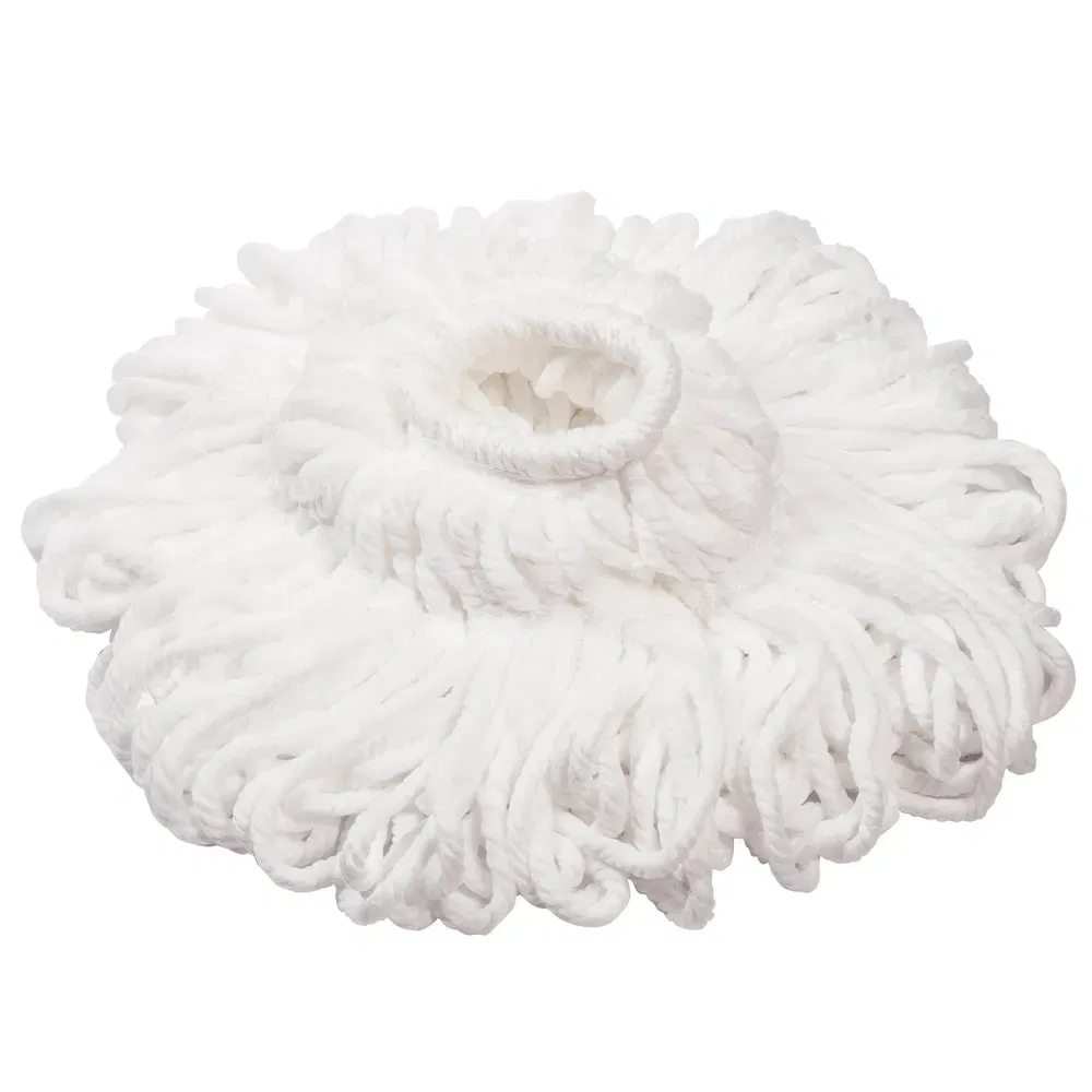 Насадка МОП для швабры самоотжимной скручивающейся 603600, микрофибра, 30 см, LAIMA, 603601 LAIMA Цена с НДС за 1 штуку