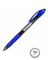 Ручка шариковая автоматическая с грипом BRAUBERG OFFICE STYLE, СИНЯЯ, игольчатый наконечник 0,7мм, линия 0,35мм, тонированный корпус, 144210 BRAUBERG Цена с НДС за 1 штуку Ручка шариковая автоматическая с грипом BRAUBERG OFFICE STYLE, СИНЯЯ, игольчатый наконечник 0,7мм, линия 0,35мм, тонированный корпус, 144210 BRAUBERG Цена с НДС за 1 штуку