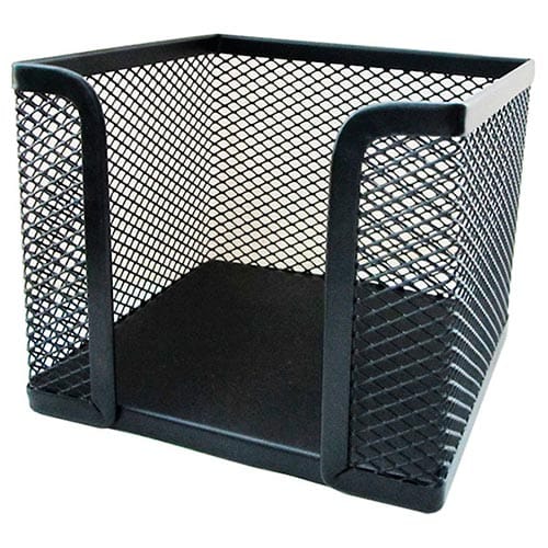 Подставка (бокс) для бумаг металлическая, черная, GROSS Цена с НДС за 1 штуку