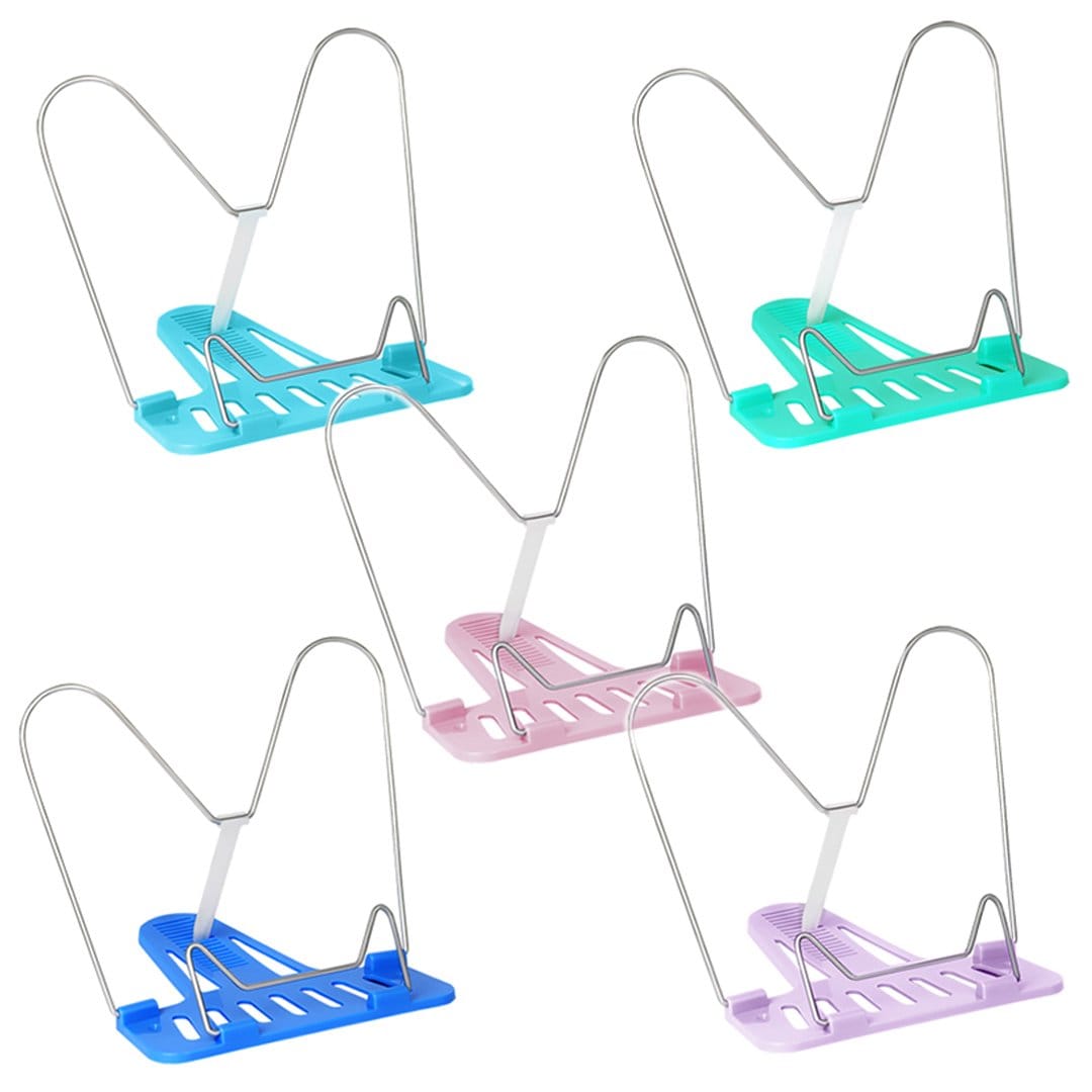 Подставка для книг ПРЕМИУМ, пастельные цвета, СТАММ Цена с НДС за 1 штуку