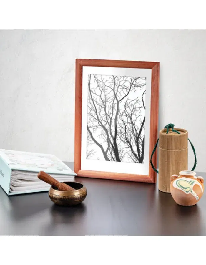 Рамка 21х30 см, дерево, багет 18 мм, BRAUBERG "HIT", темная вишня, стекло, 390257 BRAUBERG Цена с НДС за 1 штуку