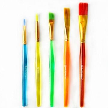 Набор кистей художественных (5шт) + мастихин + палитра, DV-10506 Darvish Цена с НДС за 1 штуку