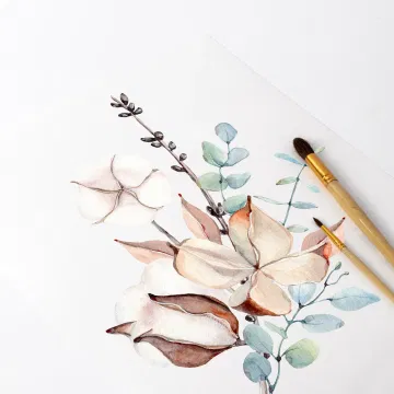 Папка для акварели БОЛЬШАЯ А3, 10л, НЕЗНАКОМКА, зерно, 200г/м2, ГОЗНАК, BRAUBERG ART CLASSIC, 112322 BRAUBERG Цена с НДС за 1 упаковку