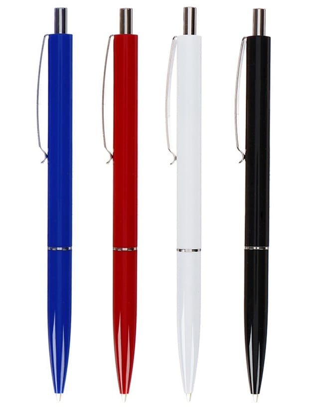 Ручка шариковая автоматическая, синий стержень, аналог ручки К15, синий стержень, M&G Цена с НДС за 1 штуку