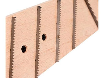 Рубанок деревянный по пено(газо)бетону, с зубьями, 400х80мм VOREL Цена с НДС