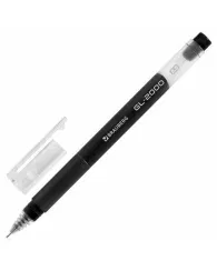 Ручка гелевая BRAUBERG "GL-2000", ЧЕРНАЯ, японские чернила, длина письма 2000 метров, линия письма 0,35 мм, 144217 BRAUBERG Цена с НДС за 1 штуку Ручка гелевая BRAUBERG "GL-2000", ЧЕРНАЯ, японские чернила, длина письма 2000 метров, линия письма 0,35 мм, 144217 BRAUBERG Цена с НДС за 1 штуку