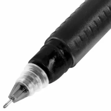 Ручка гелевая BRAUBERG "GL-2000", ЧЕРНАЯ, японские чернила, длина письма 2000 метров, линия письма 0,35 мм, 144217 BRAUBERG Цена с НДС за 1 штуку