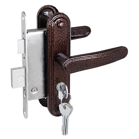 Замок врезной, 3В4 3/03 белый /бронза /серебро/черный, АБСОЛЮТ, РФ Цена с НДС