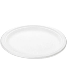 Тарелка 205мм одноразовая белая (100 шт/уп.) Цена с НДС за упаковку - 100 штук