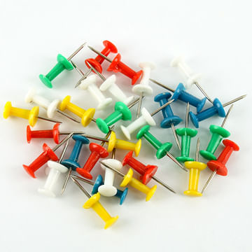 Кнопки-гвоздики 50шт. цветн. ассорти силовые "Darvish" Darvish Цена с НДС