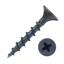 Саморез для крепления ГКЛ в дерево Ø 3,5x55 мм (крупный шаг, фосфат, острый, уп. 500 шт. STARFIX Цена с НДС за упаковку