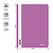 Папка-скоросшиватель с прозрачным верхом, фиолетовый Berlingo Цена с НДС за 1 штуку