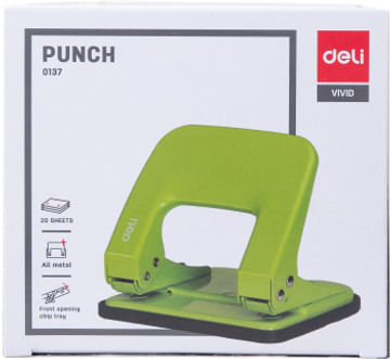 Дырокол 20 листов DELI, арт. 0137, КИТАЙ DELI Цена с НДС