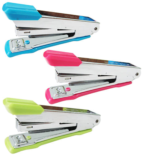 Степлер № 10 Deli, 15 листов, металлический, арт. 0224F, Китай DELI Цена с НДС за 1 штуку