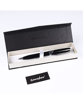 Ручка подар. DV-3270 в футляре, черный с серебристой отделкой Darvish Цена с НДС за 1 штуку