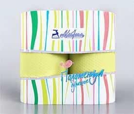 Полотенца бумажные (2шт.) однослойные, АРТ. 9С18705, ЦВЕТНЫЕ, РБ Альбертин Цена с НДС