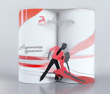 Полотенца бумажные (2шт.) однослойные, АРТ. 9С19705, БЕЛЫЕ, РБ Альбертин Цена с НДС