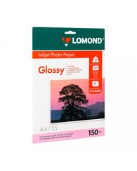 Фотобумага LOMOND А4 150 г/м, 25 л, ГЛЯНЦЕВАЯ, ОДНОСТОРОН LOMOND Цена с НДС за упаковку 25 листов Фотобумага LOMOND А4 150 г/м, 25 л, ГЛЯНЦЕВАЯ, ОДНОСТОРОН LOMOND Цена с НДС за упаковку 25 листов