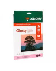 Фотобумага LOMOND А4 150 г/м, 50 л, ГЛЯНЦЕВАЯ, ОДНОСТОРОН LOMOND Цена с НДС за упаковку 50 листов Фотобумага LOMOND А4 150 г/м, 50 л, ГЛЯНЦЕВАЯ, ОДНОСТОРОН LOMOND Цена с НДС за упаковку 50 листов