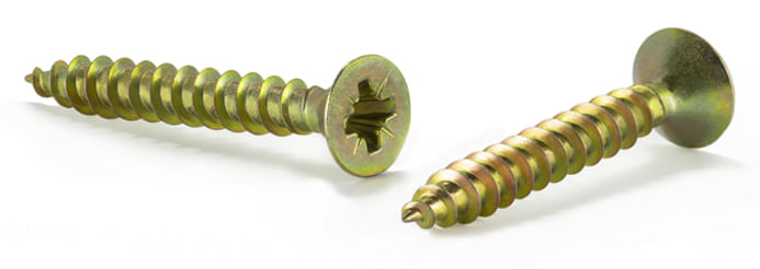 Саморез 4,5*35 универсальные (ТУ BY 400024166.007-2008), ЖЕЛТЫЙ ЦИНК, (500/уп) РМЗ Цена с НДС за упаковку 500 штук