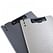 Папка-планшет с зажимом и крышкой, формат A4, металлик DELI Цена с НДС за 1 штуку