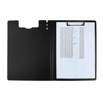 Папка-планшет с зажимом и крышкой, формат A4, металлик DELI Цена с НДС за 1 штуку