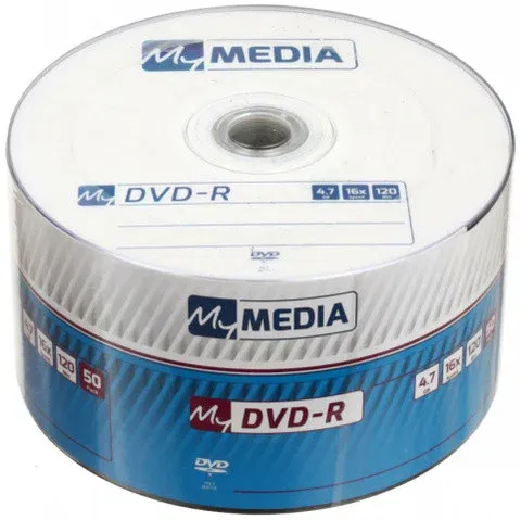 Диск DVD-R 4.7Gb 16x MyMedia Цена с НДС за 1 штуку