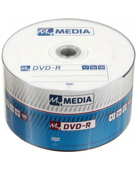 Диск DVD-R 4.7Gb 16x MyMedia Цена с НДС за 1 штуку