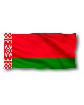 Государственный флаг Республики Беларусь, р-р 75*150см , РБ Цена с НДС за 1 штуку