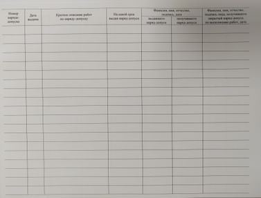 Журнал учета выдачи наряд-допусков на производство работ с повышенной опасностью, 30л. РБ Цена с НДС за 1 штуку