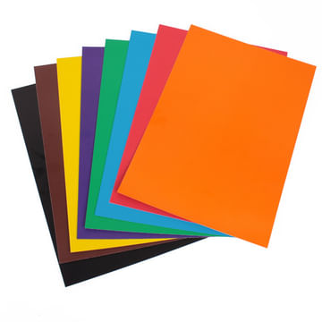 Картон ЦВЕТНОЙ А4, 8 листов, 8 цветов DV-11223 Цена с НДС