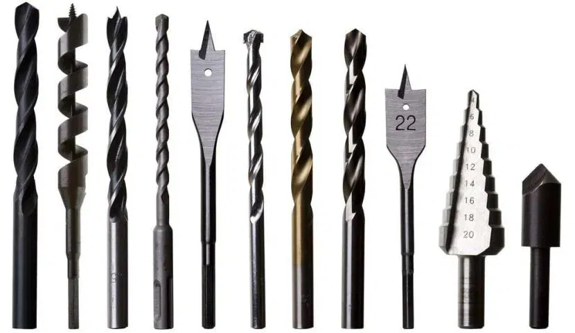 Сверла по дереву, по металлу, по бетону