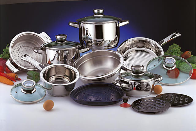 Посуда алюминиевая, нержавейка