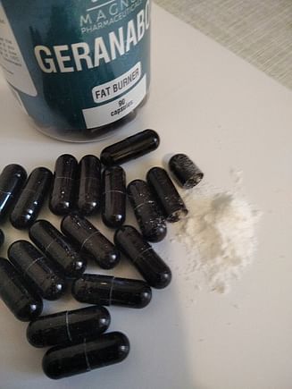 Геранабол 90 Geranabol DMAA c геранью Таблетки для похудения