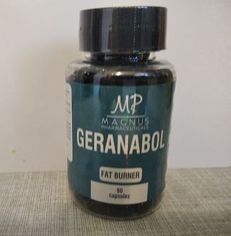 Геранабол 90 Geranabol DMAA c геранью Таблетки для похудения
