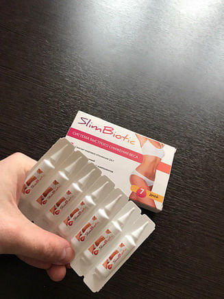 Slim Biotic ампулы Слимбиотик для похудения Липотропные таблетки
