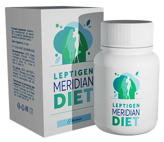 Leptigen Meridian Diet капсулы для похудения Липотропные таблетки